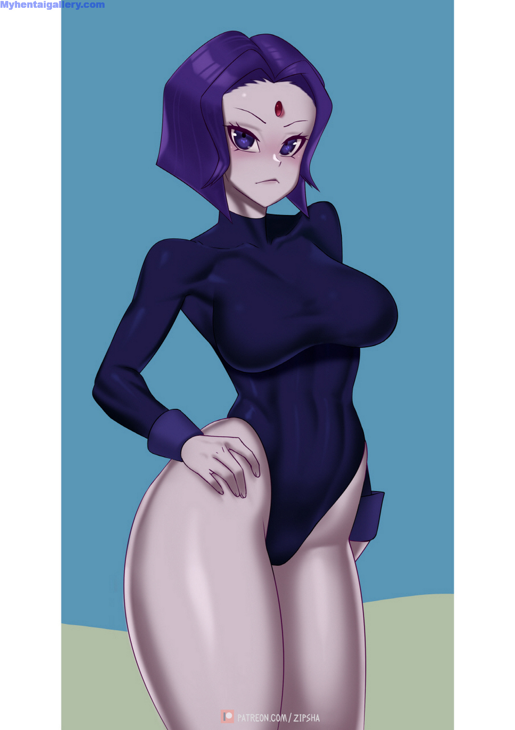 Raven At The Beach