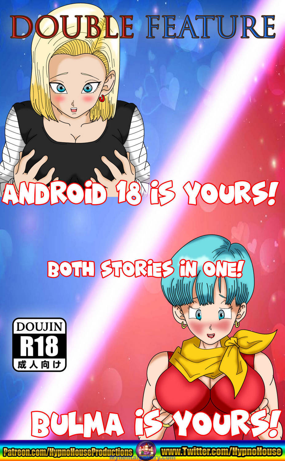 Double Feature - Android 18 & Bulma is Yours!